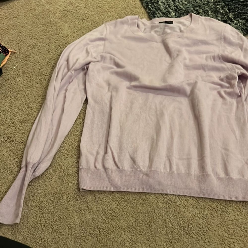 ‎Halogen large purple sweater - Picture 2 of 8